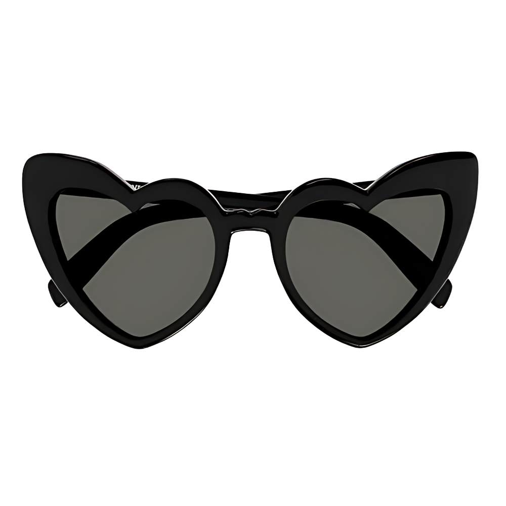 Saint Laurent Eyewear lentes de sol con armazón en forma de corazón Preowned