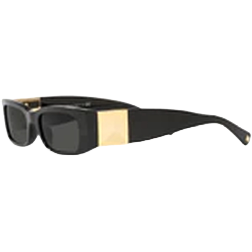Valentino - Negro Clásico con Detalle Dorado | Lentes de Sol para Mujer Preowned - Vista 3