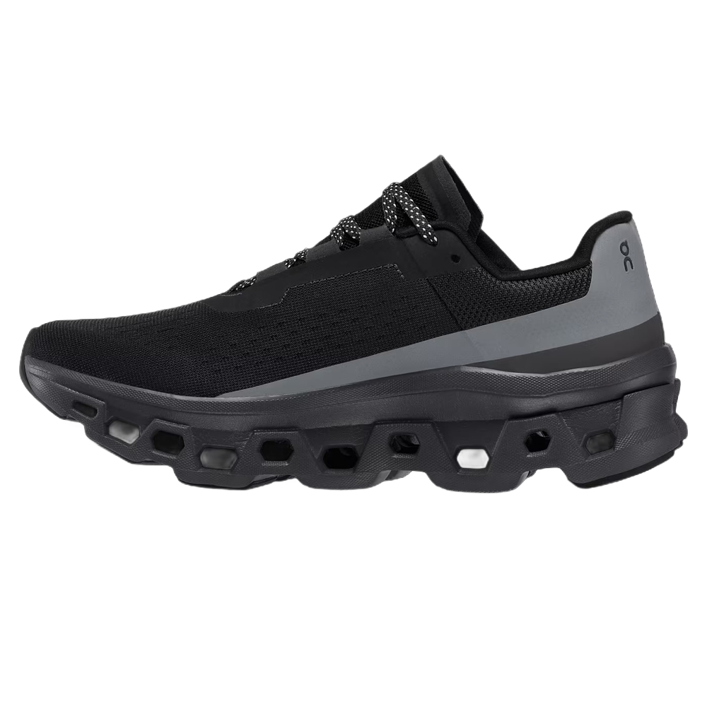 ON RUNNING CLOUDMONSTER LUMOS ALL BLACK - Vista 4