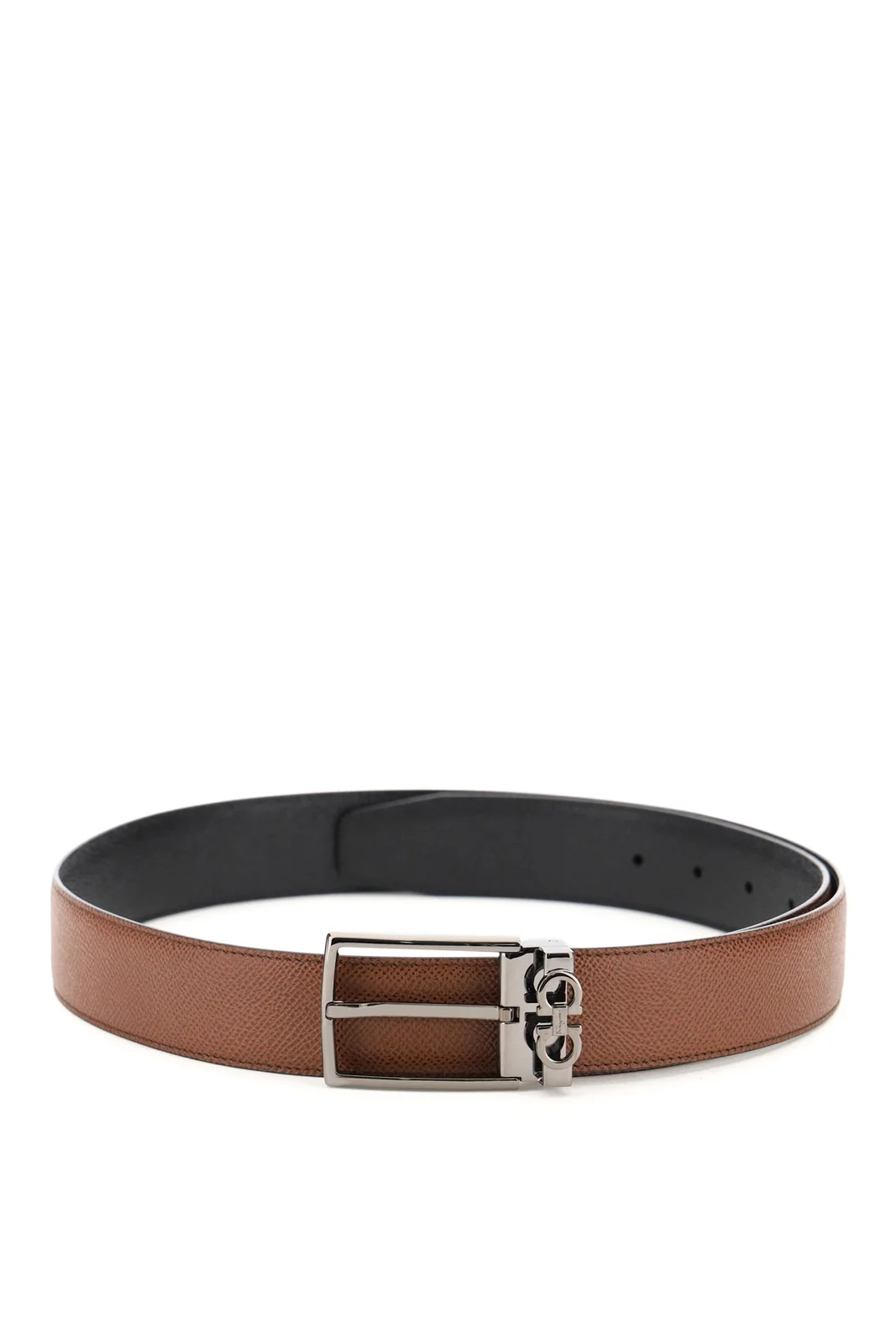 Cinturón reversible Gancini de Ferragamo