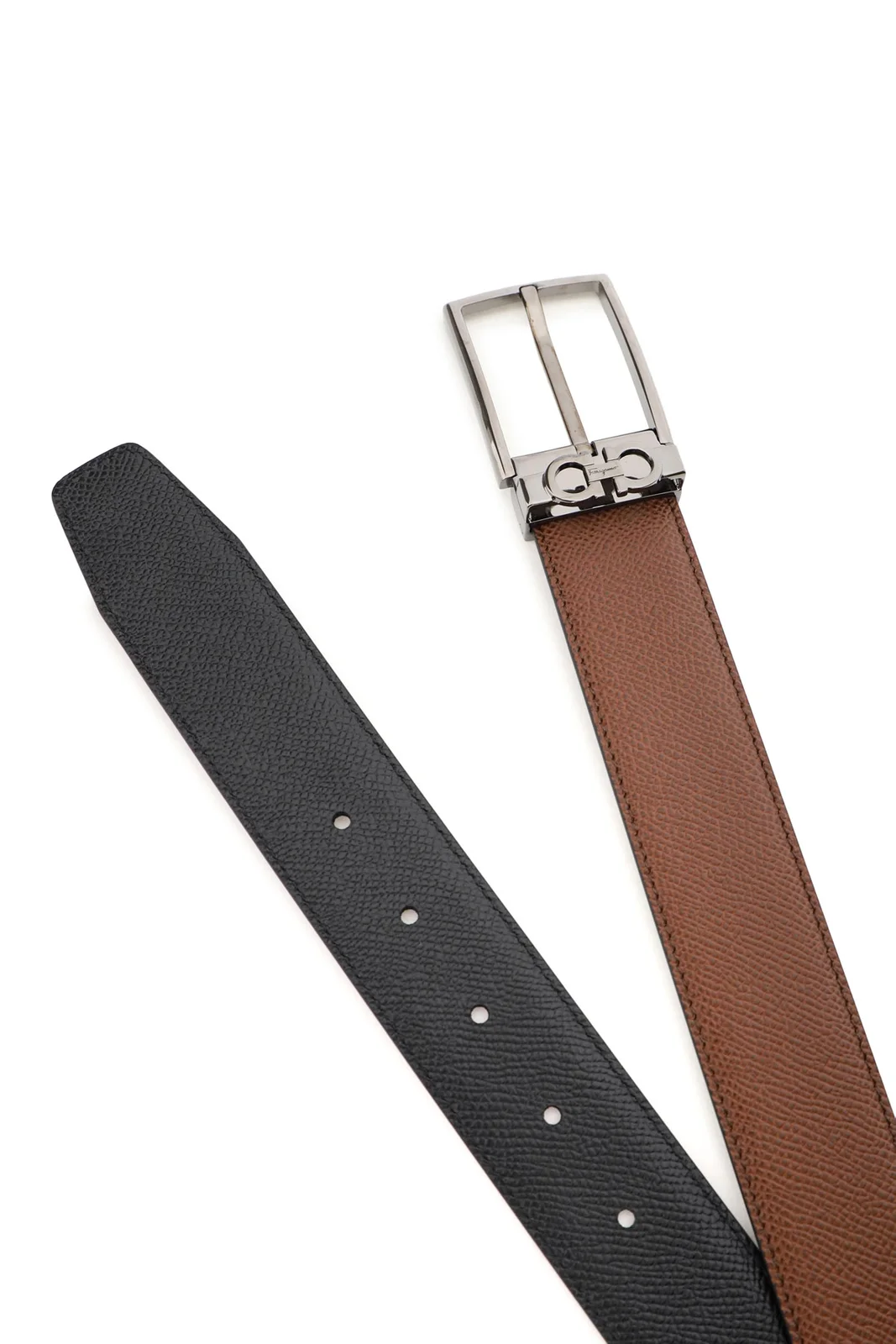 Cinturón reversible Gancini de Ferragamo - Vista 4